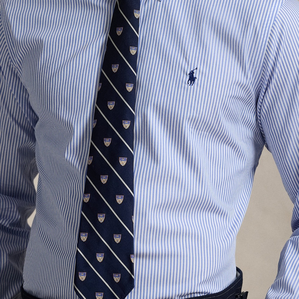 Polo by Ralph Lauren Blue Striped Men's Shirt
